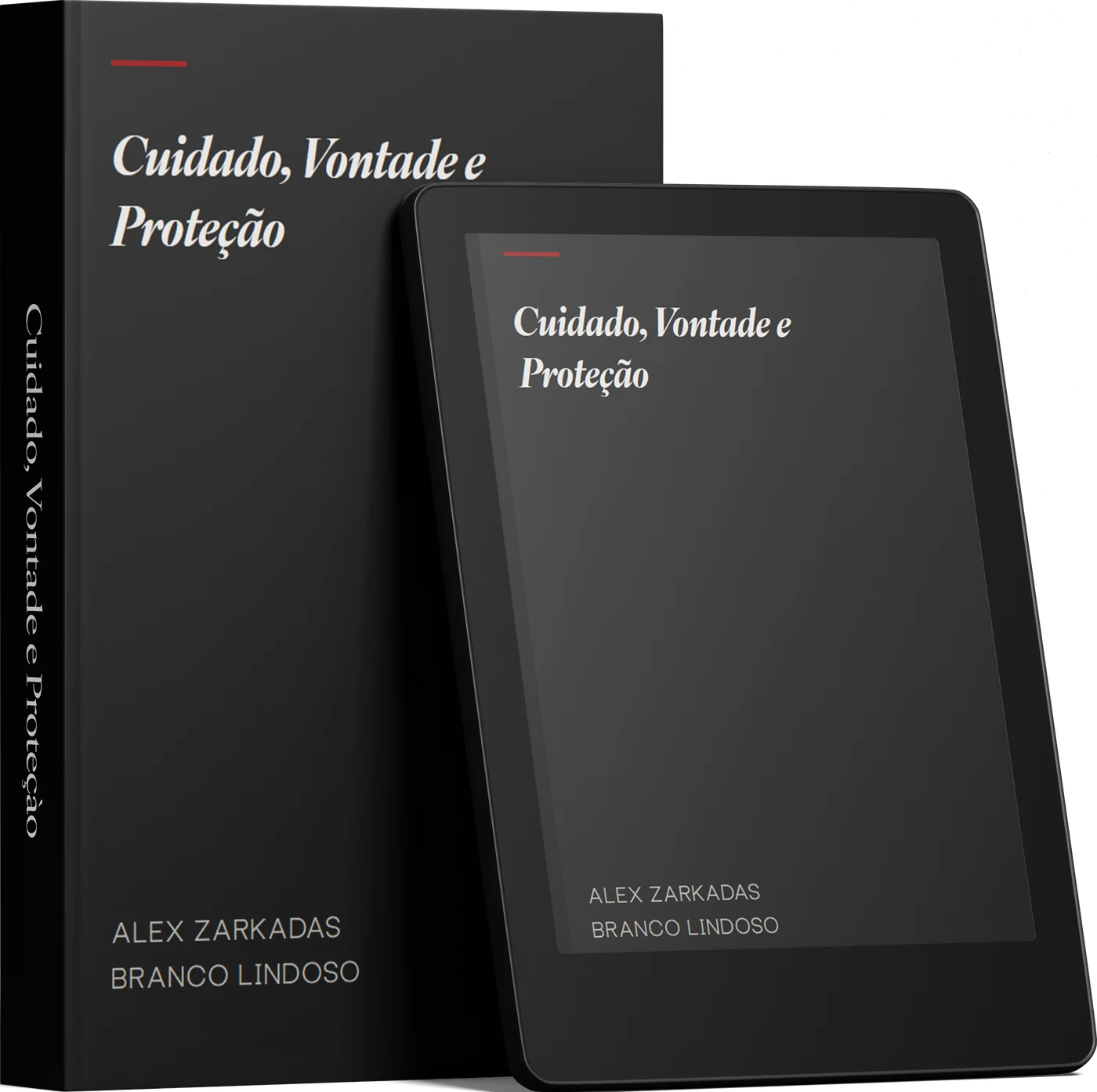 Mockup do e-book Cuidado, Vontade e Proteção